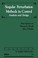 Cover of: Singular perturbation methods in control