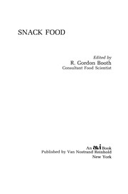 Cover of: Snack Food | R. Gordon Booth
