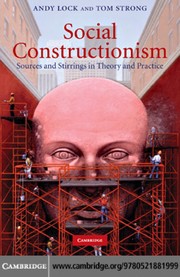 Cover of: Social constructionism | Andrew Lock