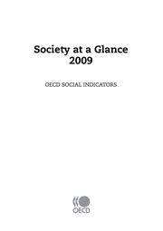 Cover of: Society At a Glance 2009 | OECD Publishing