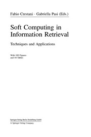Cover of: Soft Computing in Information Retrieval | Fabio Crestani