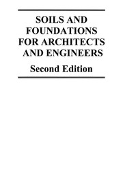Cover of: Soils and Foundations for Architects and Engineers | Chester I. Duncan