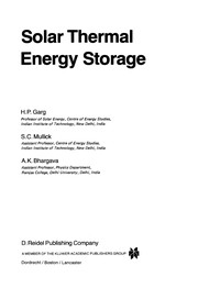 Cover of: Solar Thermal Energy Storage