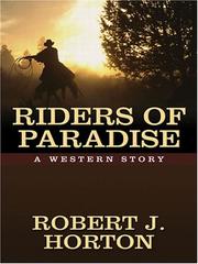 Cover of: Riders of Paradise: A Western Story (Five Star Western Series)