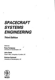 Cover of: Spacecraft systems engineering | 