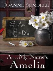 Cover of: A...My Name