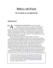 Cover of: Spell of fate by Mayer Alan Brenner