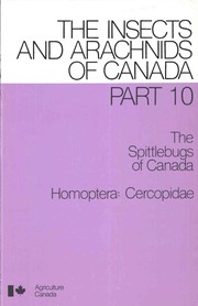 Cover of: The spittlebugs of Canada: Homoptera--Cercopidae