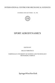 Cover of: Sport aerodynamics | 