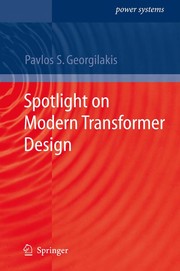 Cover of: Spotlight on modern transformer design