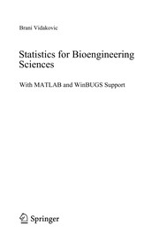 Cover of: Statistics for bioengineering sciences: with MATLAB and WinBUGS support