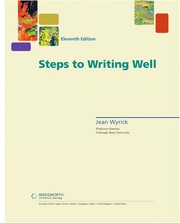 Steps to writing well by Jean Wyrick