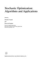 stochastic-optimization-algorithms-and-applications-cover