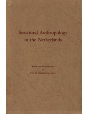 Cover of: Structural anthropology in The Netherlands: a reader