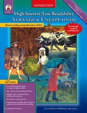 Cover of: Strange And Unexplained (High-Interest/Low-Readability)