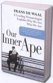 Cover of: Our Inner Ape by Frans De Waal