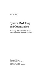 system-modelling-and-optimization-cover