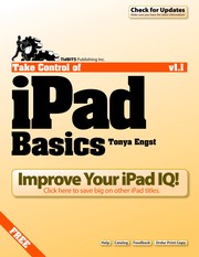 Cover of: Take control of iPad basics | Tonya Engst