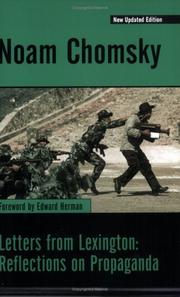 Cover of: Letters from Lexington by Noam Chomsky, Noam Chomsky