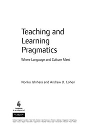Teaching and learning pragmatics by Noriko Ishihara