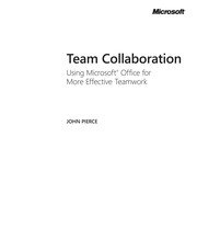 Cover of: Team collaboration | John Pierce