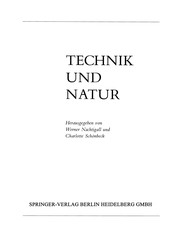 Cover of: Technik und Natur