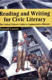 Cover of: Reading and writing for civic literacy by Donald Lazere