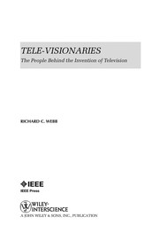 Cover of: Tele-visionaries by Richard C. Webb