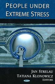 Cover of: People under extreme stress: an individual differences approach