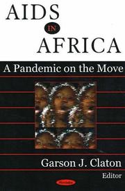 Cover of: AIDS in Africa by Garson J. Claton, editor.