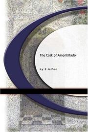 Cover of: The Cask of Amontillado | Edgar Allan Poe