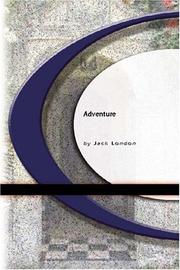 Cover of: Adventure by Jack London, Jack London