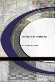 Cover of: The Tenaant of Wildfell Hall | Anne BrontГ«