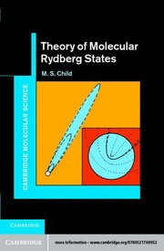 Cover of: Theory of molecular Rydberg states by M. S. Child