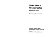 Cover of: Think like a grandmaster