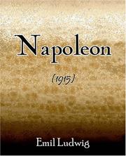 Cover of: Napoleon (1915)