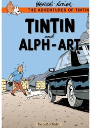 Tintin et l'Alph-Art by Hergé