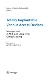 Cover of: Totally Implantable Venous Access Devices | John E. Niederhuber