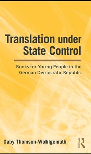 Translation under state control by Gaby Thomson-Wohlgemuth