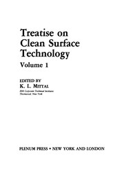 Cover of: Treatise on Clean Surface Technology | K. L. Mittal