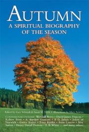 Cover of: Autumn: a spiritual biography of the season