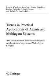 Cover of: Trends in Practical Applications of Agents and Multiagent Systems | Juan M. Corchado RodrГ­guez