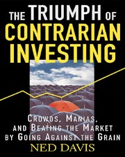 Cover of: The triumph of contrarian investing | Nathan E. Davis
