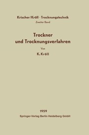 Cover of: Trockner und Trocknungsverfahren