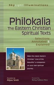Cover of: The Philokalia by Allyne Smith