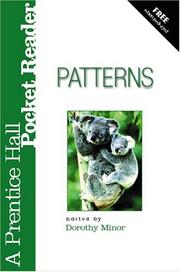 Cover of: Patterns: A Prentice Hall Pocket Reader