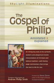 Cover of: The Gospel of Philip: Annotated & Explained (Skylight Illuminations)