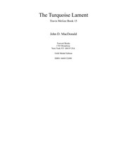 Cover of: The Turquoise Lament | John D. Macdonald
