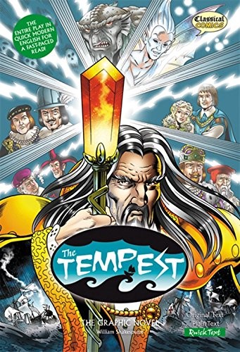 The Tempest: Quick Text: The Graphic Novel (British English) by William Shakespeare