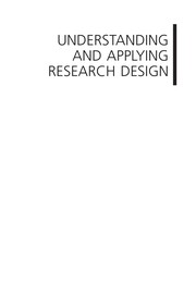 Cover of: Understanding and applying research design | Martin Abbott